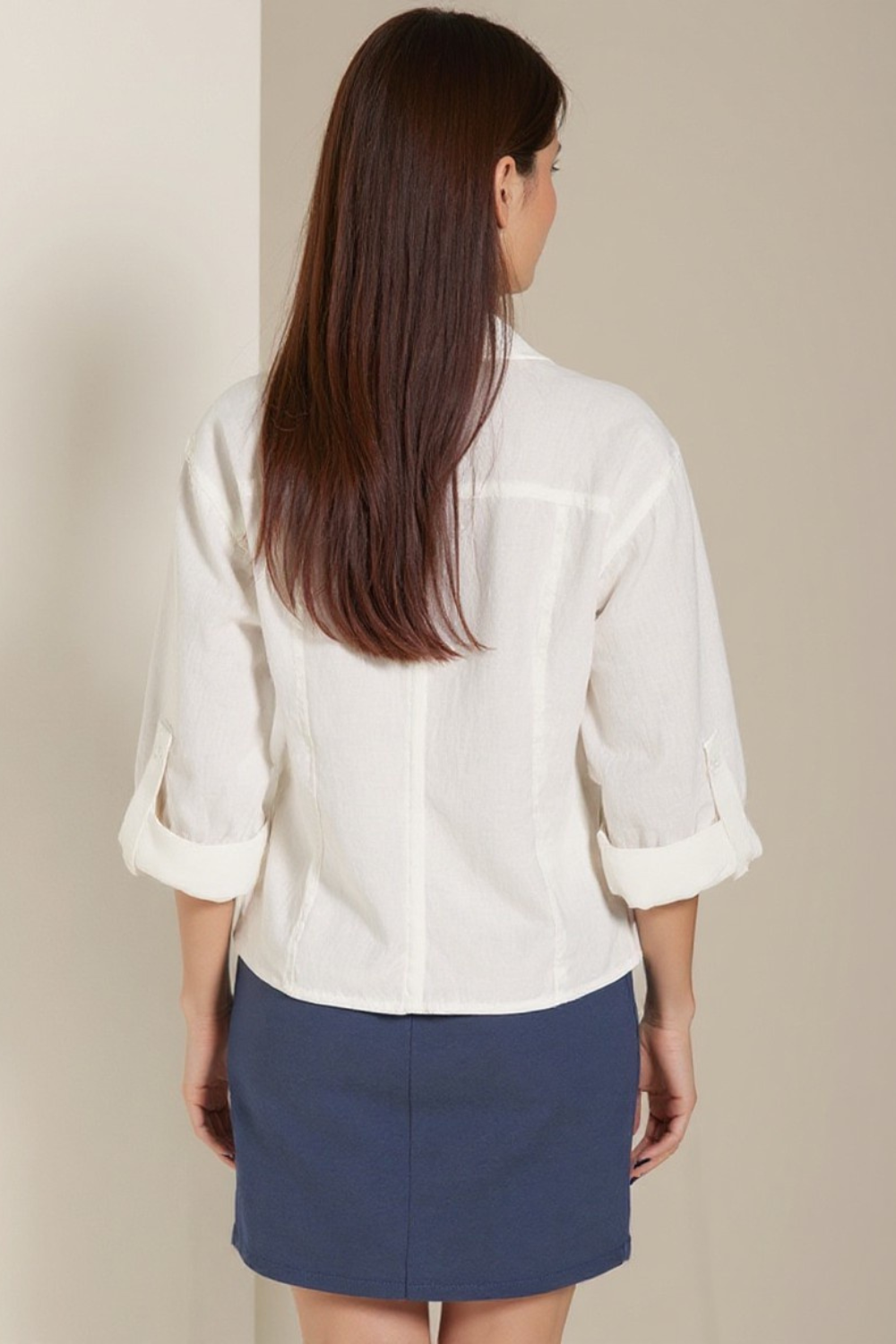 Blazer en Lin Femme | Coupe Décontractée | Boutonnage Élégant