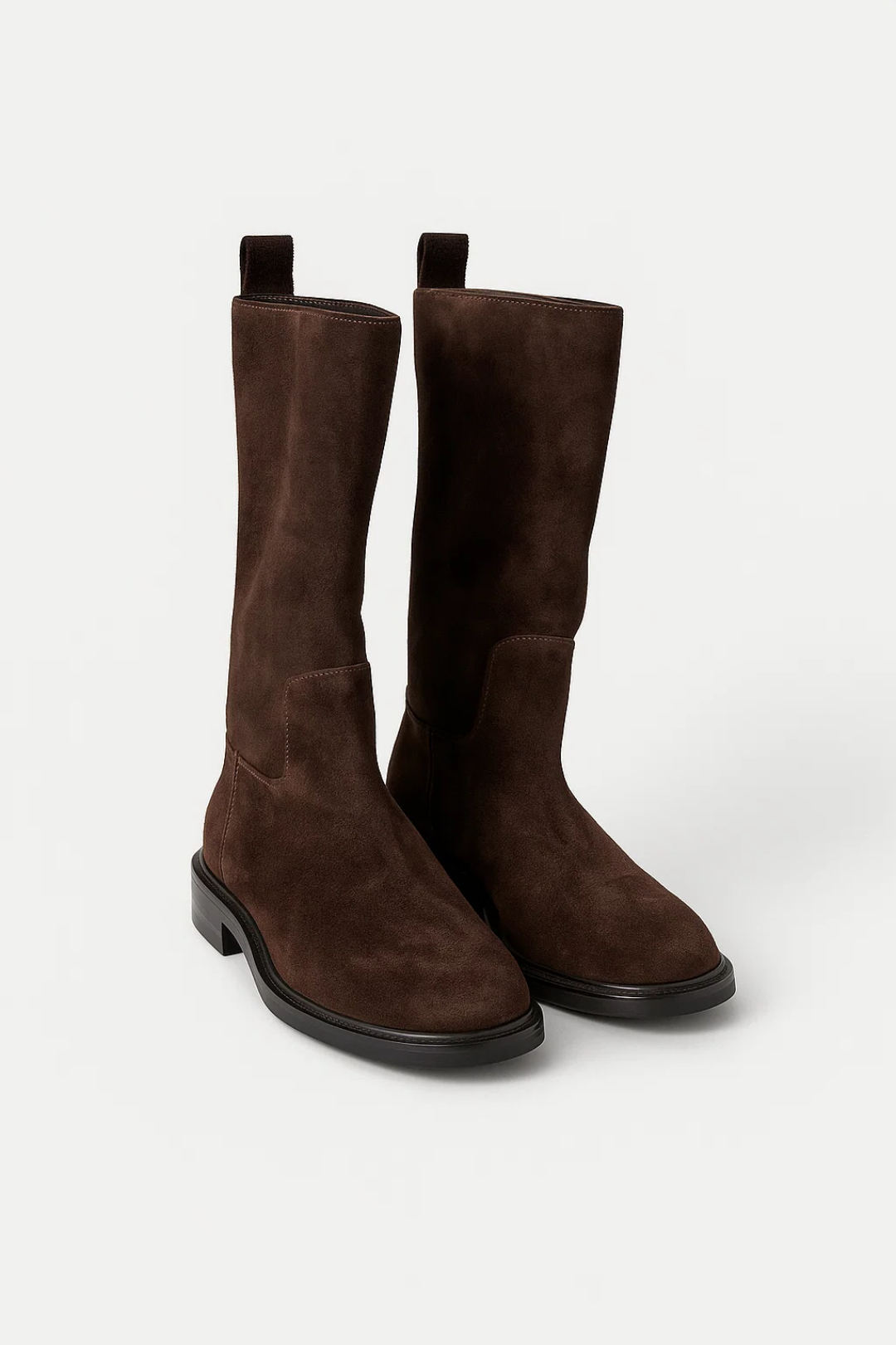 Bottes Femme | Style minimaliste | Tige mi-mollet épurée pour Hiver