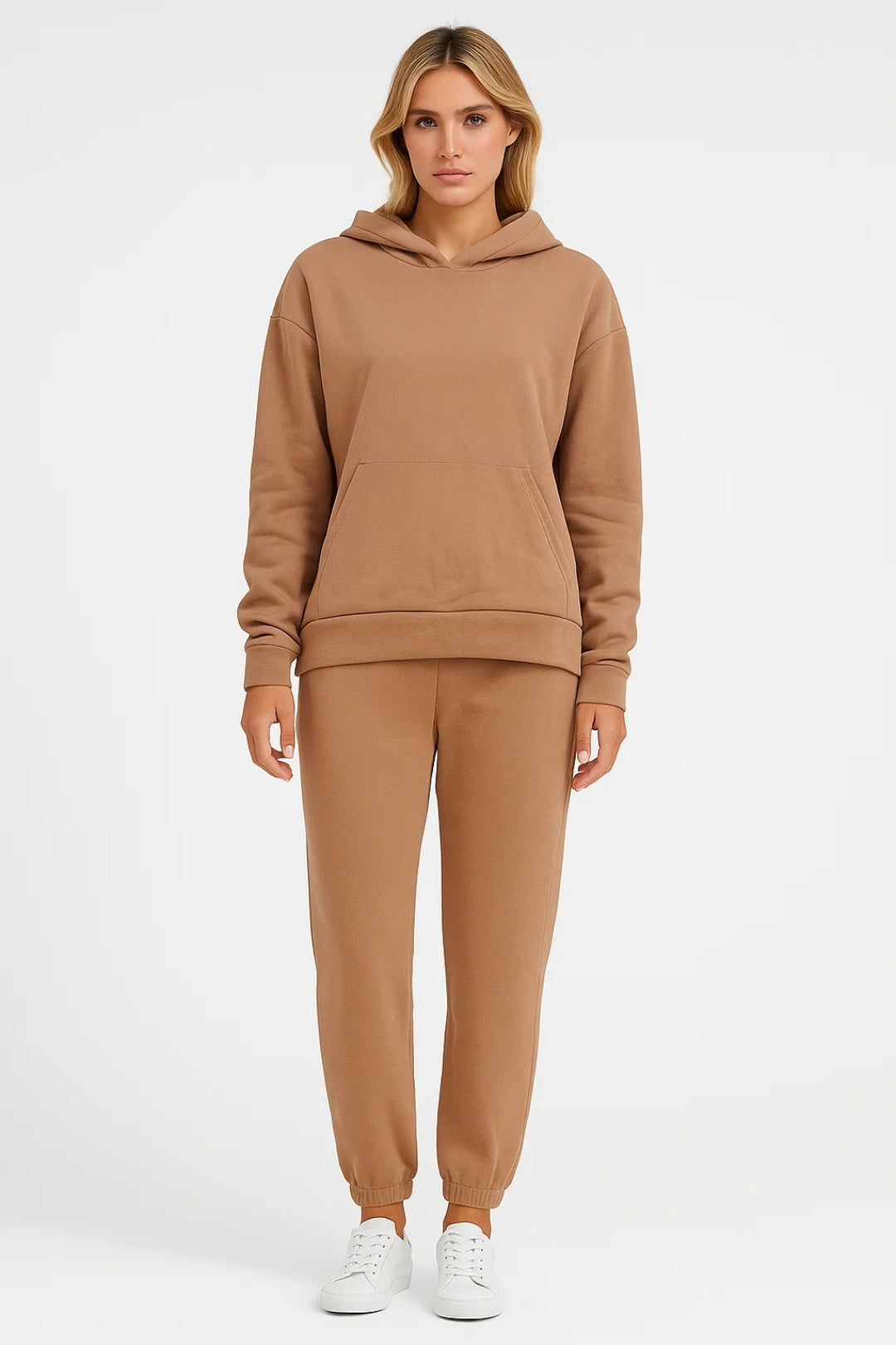 Ensemble Décontracté à Capuche | Sweat Oversize et Jogging Ajusté | Léger et Respirant