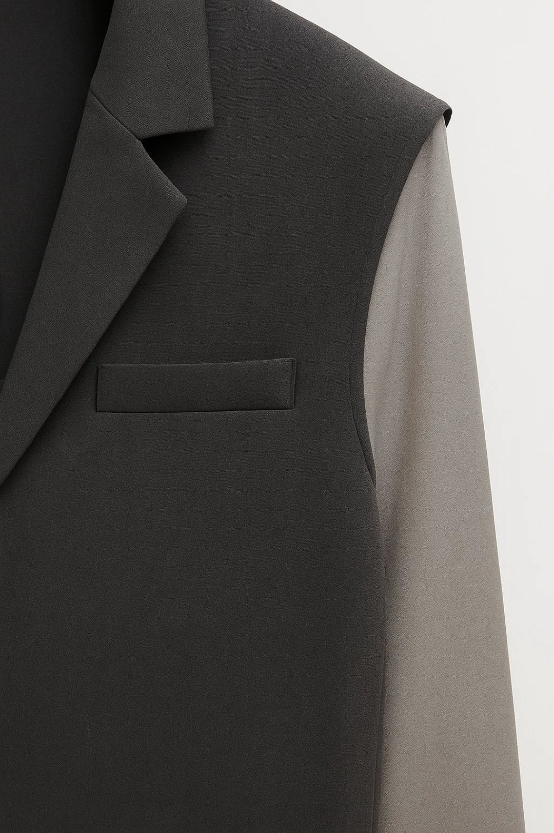 Ensemble Gilet Sans Manches et Pantalon | Style Tailleur Décontracté | Gris Anthracite
