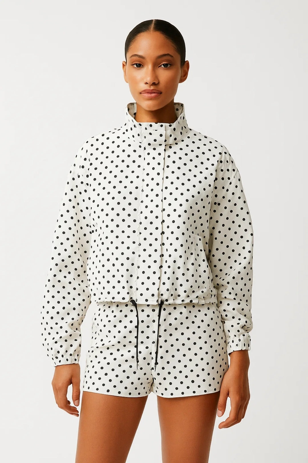 Ensemble à Pois | Veste et short femme | Léger et Stylé