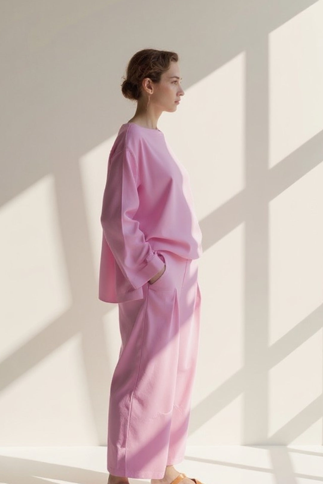 Ensemble Pull et Pantalon | Tissu Fluide | Élégant et Confortable