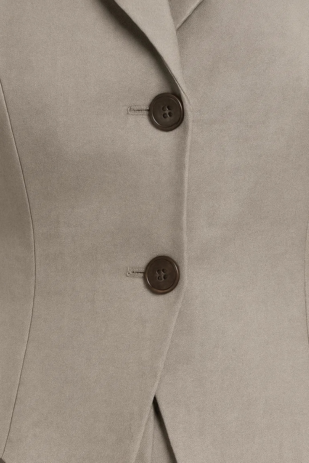 Ensemble Tailleur Sans Manches | Gilet Cintré et Pantalon | Élégance Structurée