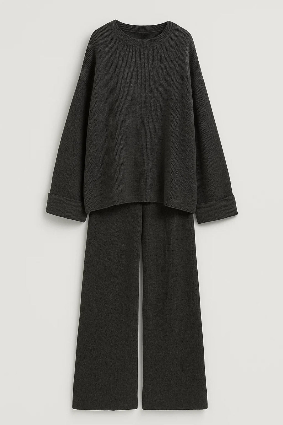 Ensemble pull et pantalon en maille | Maille douce | Confort décontracté