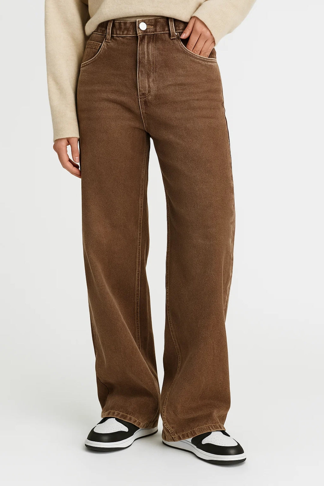 Jean Femme | oversize | coupe large et confortable pour Mi-Saison