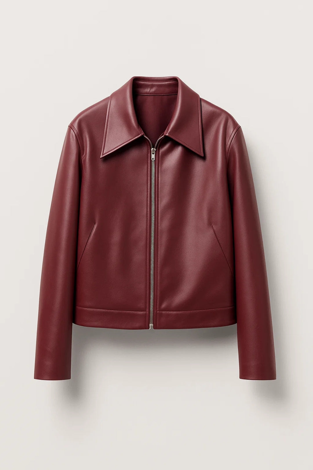 Manteau Court en Similicuir | Moderne et Élégant | Confort au Quotidien