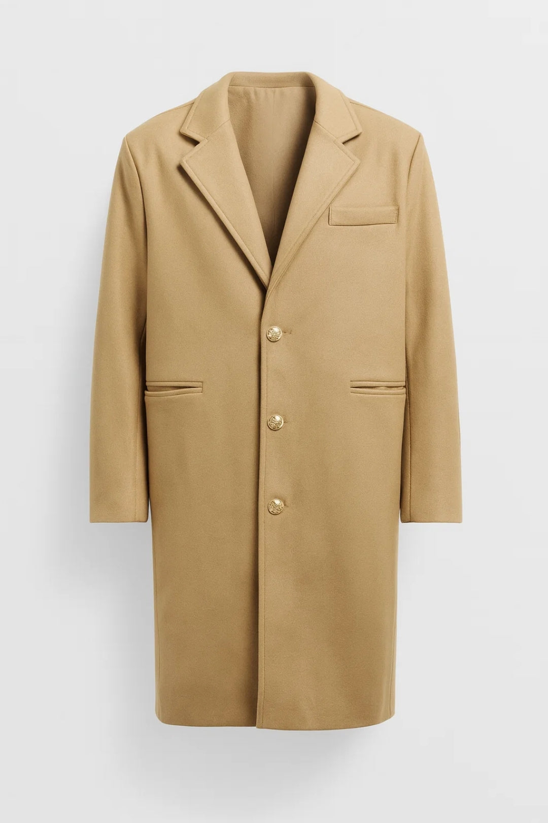 Manteau Homme | long croisé | silhouette élégante pour Hiver