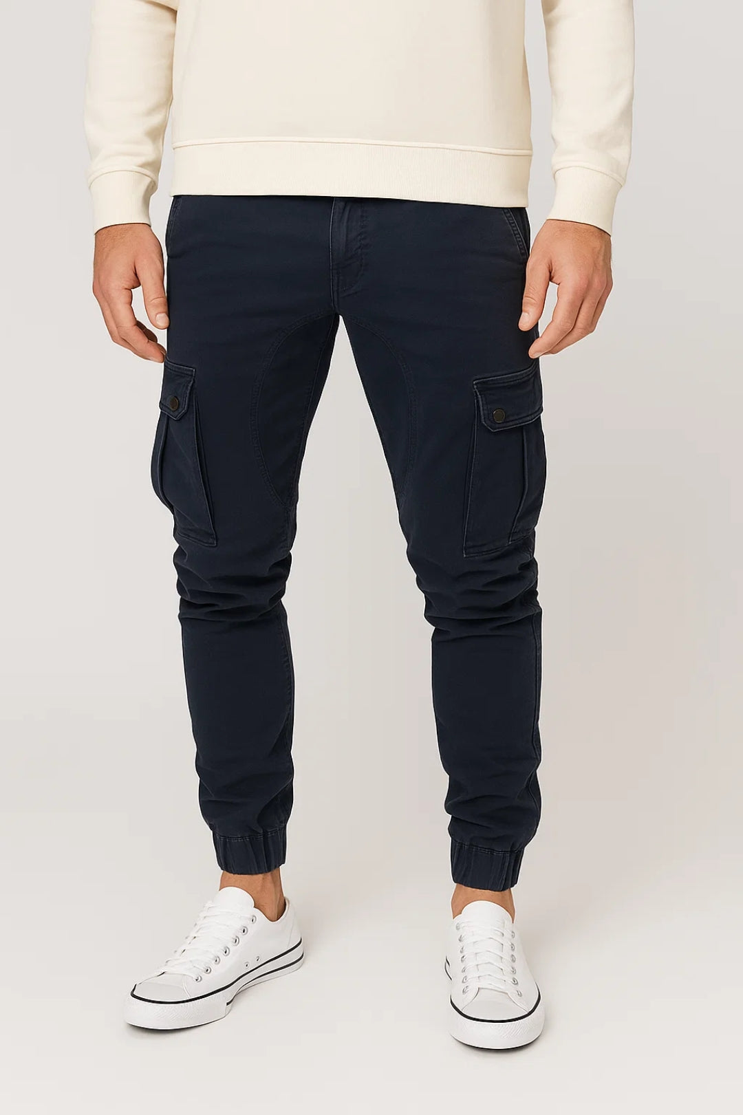 Pantalon Cargo Homme | Coupe Jogger Fonctionnelle | Style Utilitaire pour Hiver