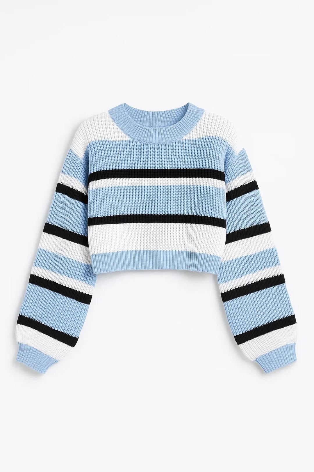 Pull Rayé Court | Pull Femme | Moderne et Confortable