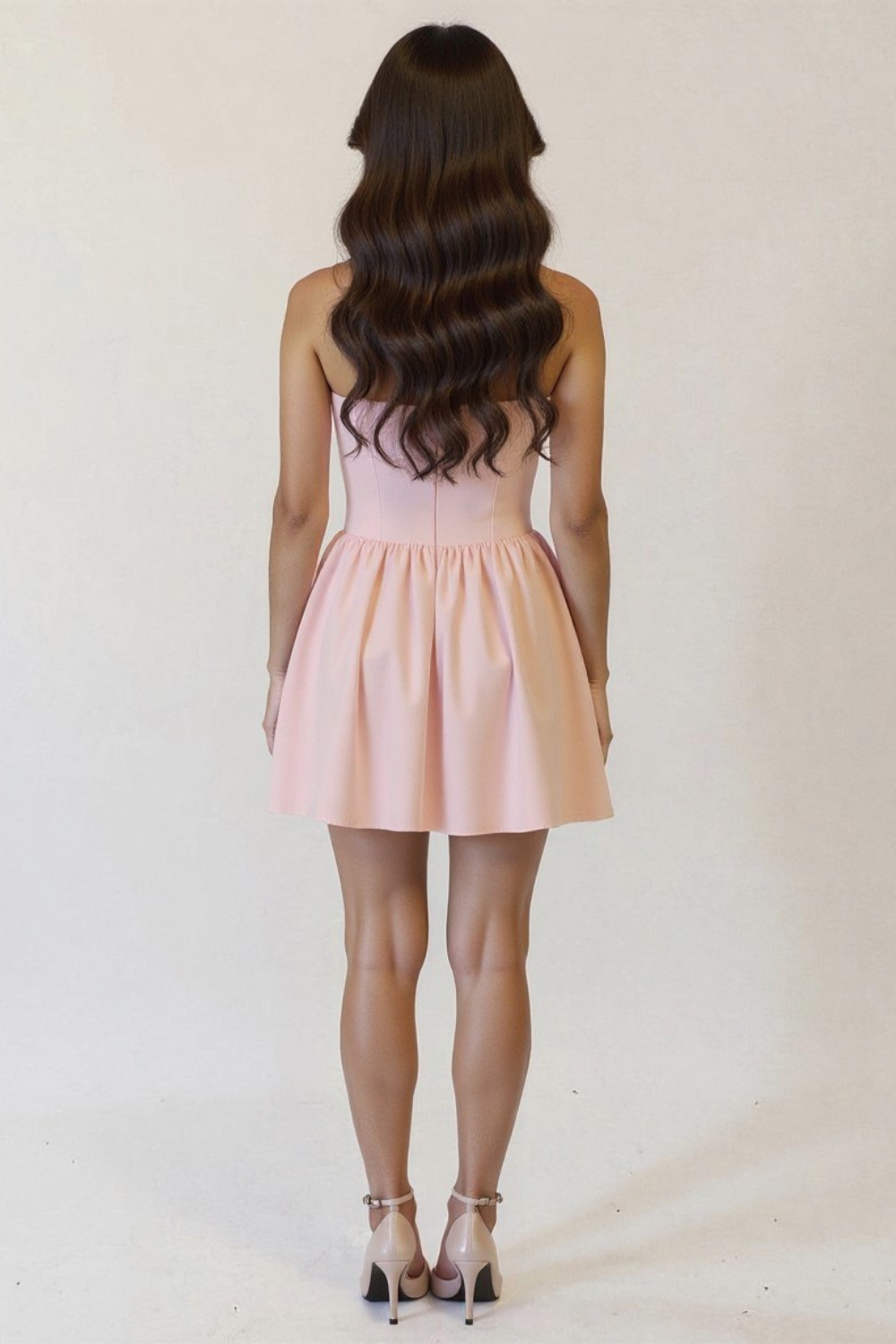 Robe Courte Bustier Femme | Volume Élégant | Style Féminin