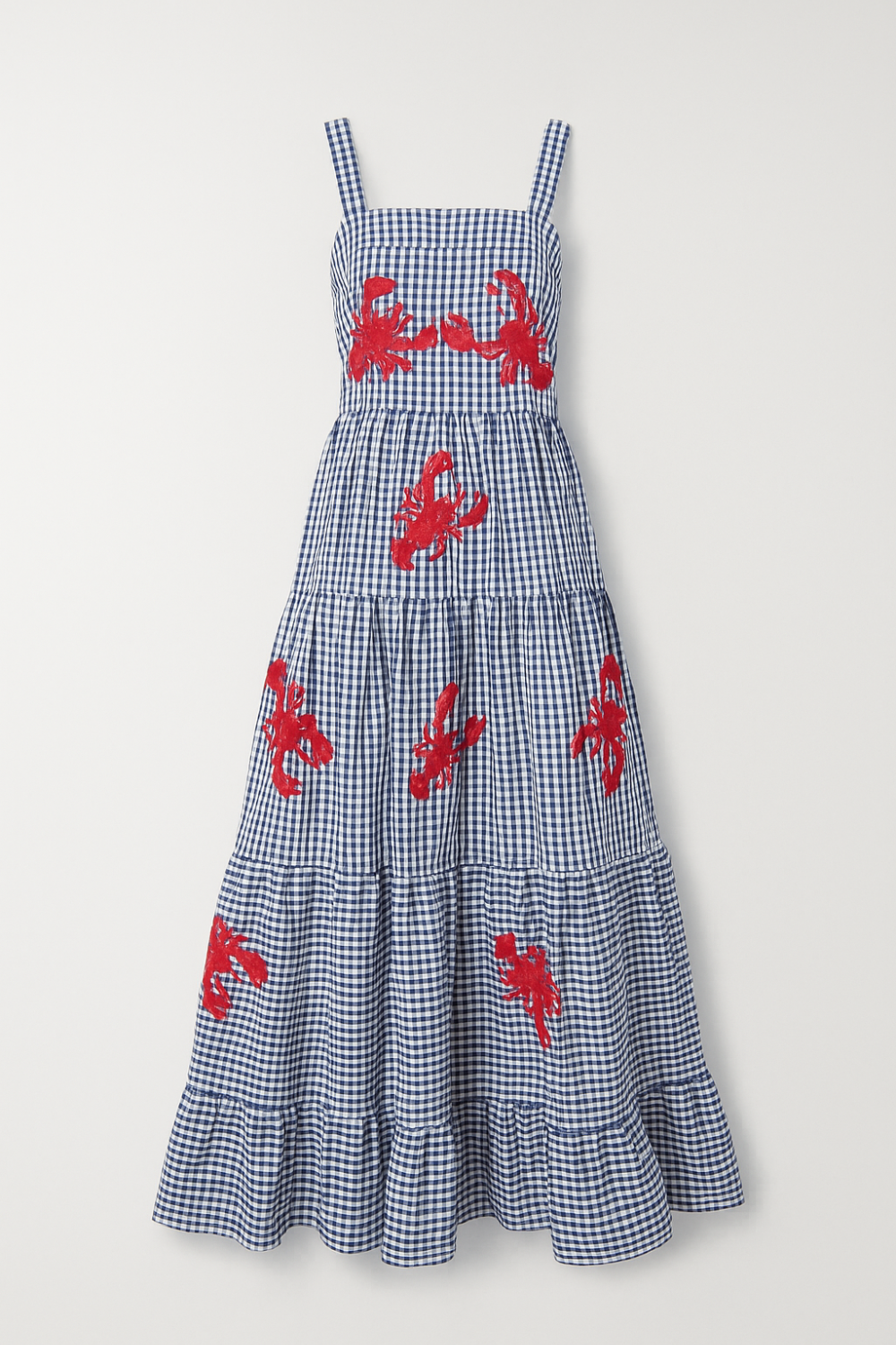 Robe Longue Femme | Coton Léger | Broderies Ludiques