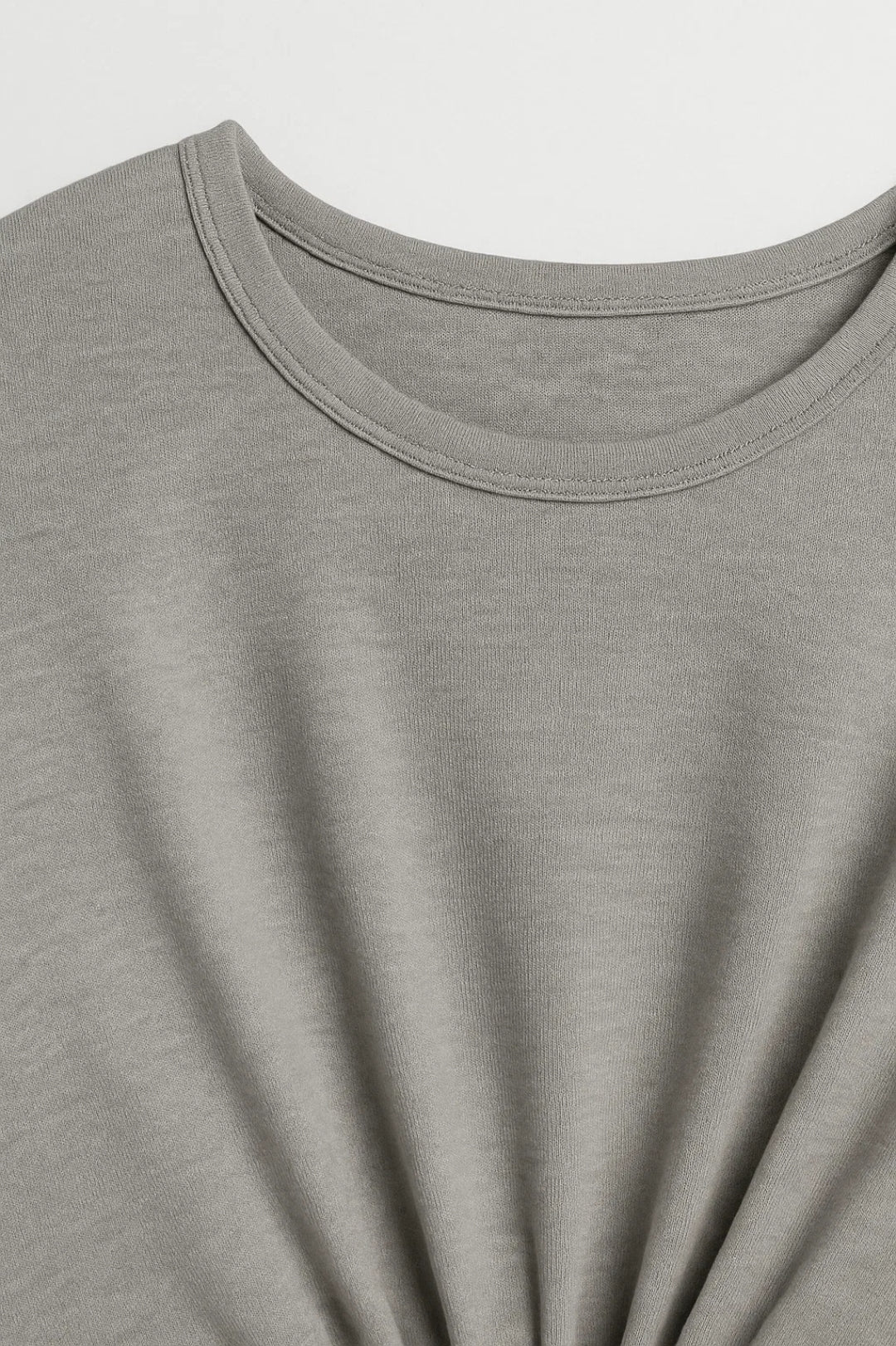 Robe Midi à Manches Longues | Robe Nouée à la Taille | Confortable et Élégante