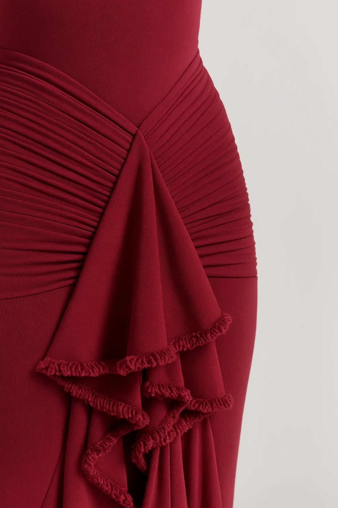 Robe de soirée élégante | Robe longue à volants | Léger et respirant