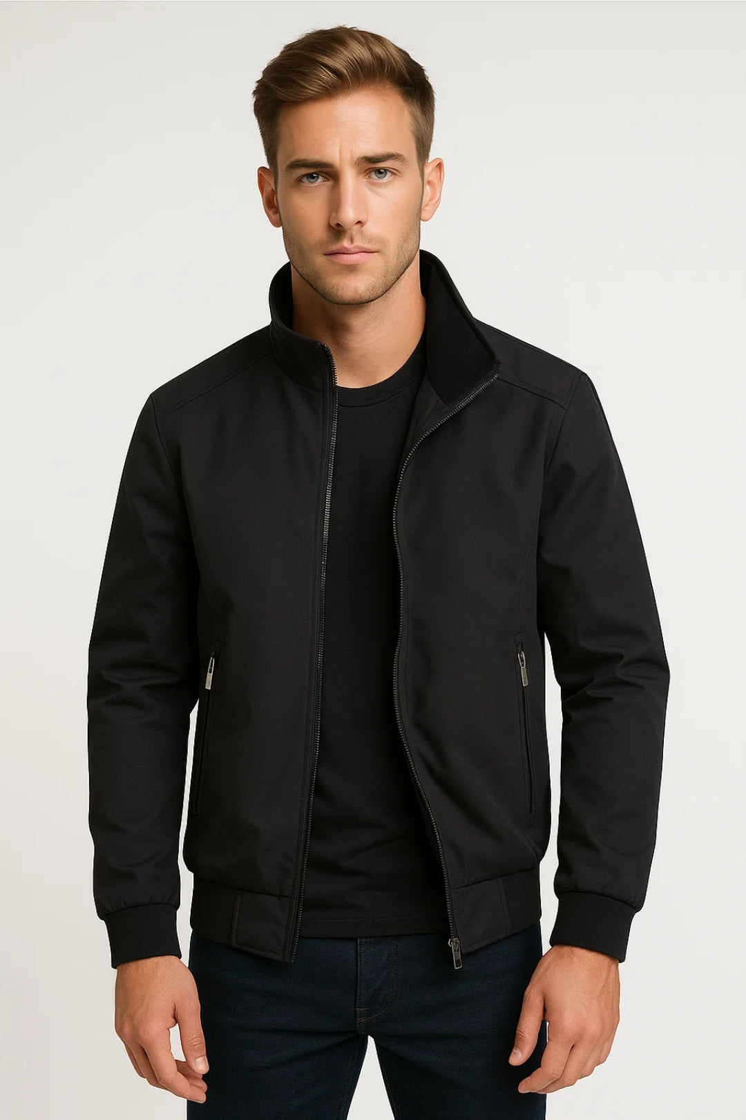 Veste Homme | zippée | coupe légère pour Mi-Saison