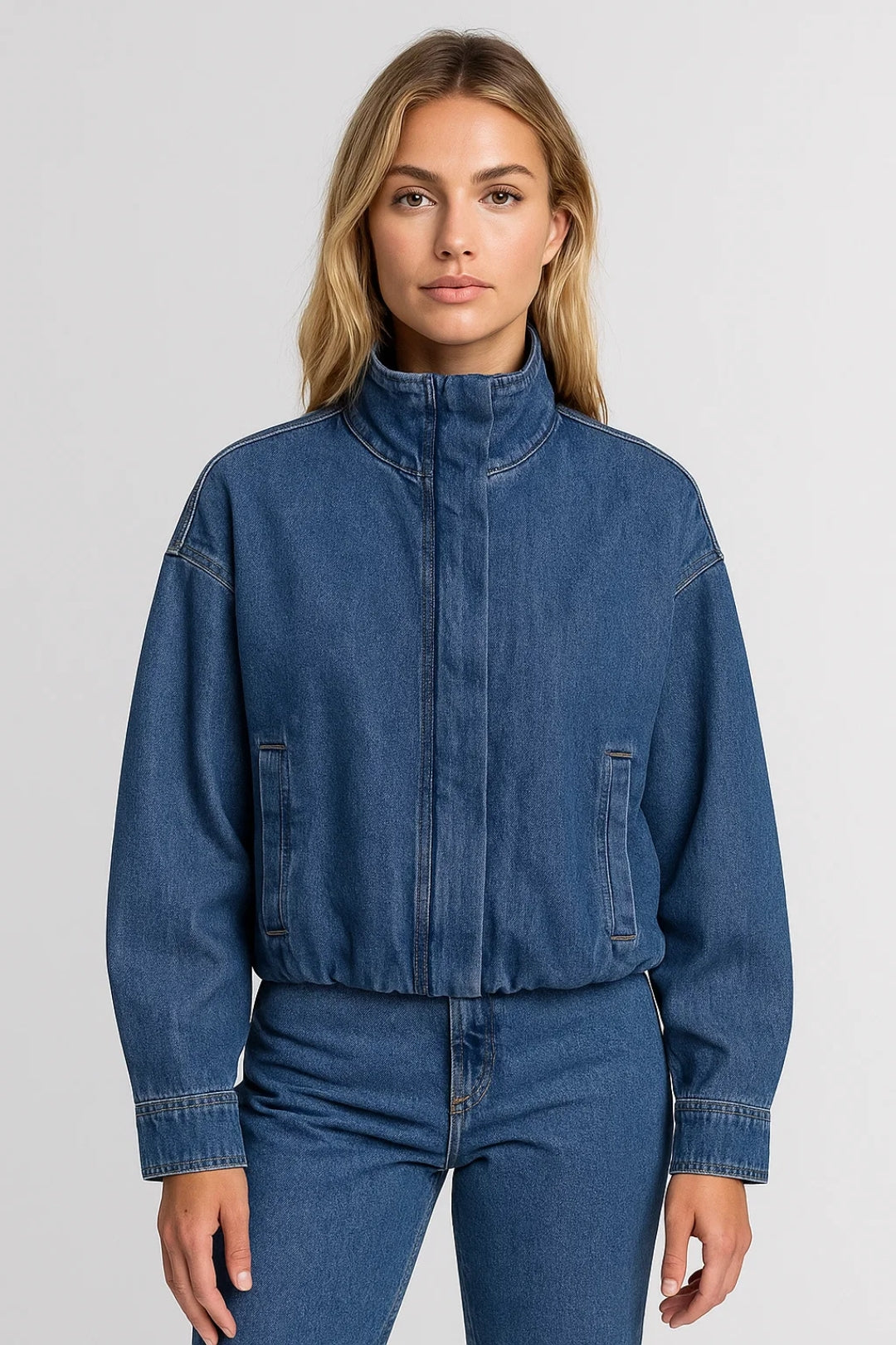 Veste en jean moderne | Veste courte pour femme | Légère et respirante