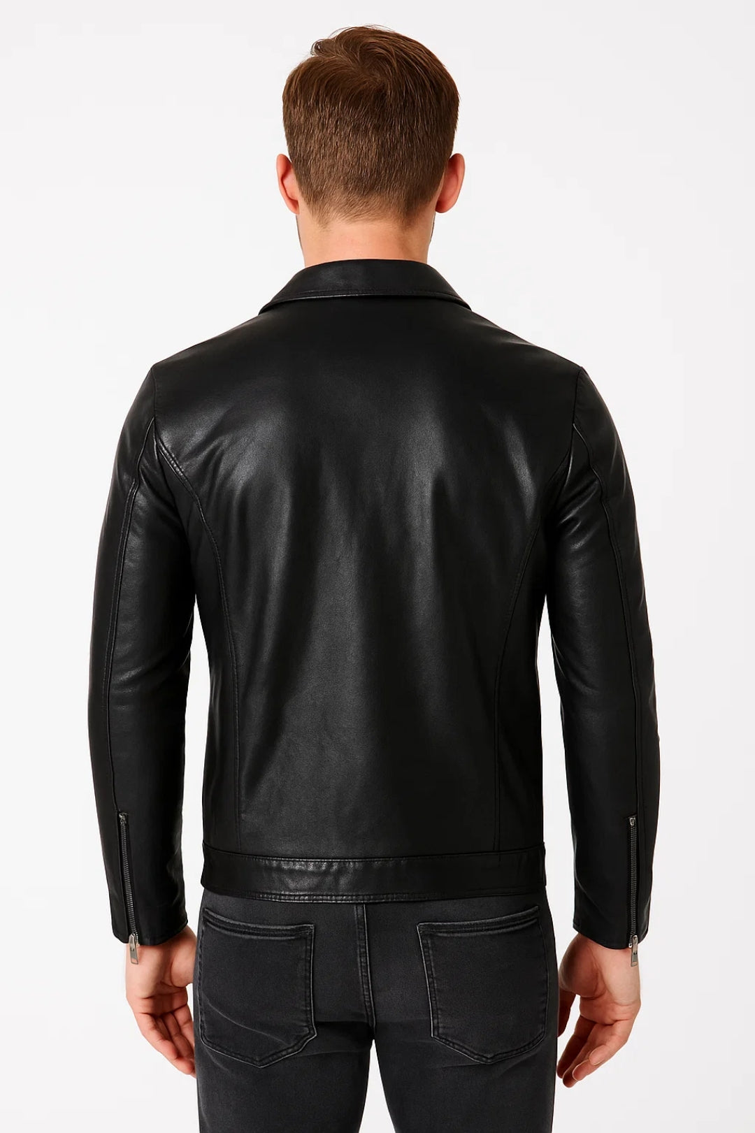 Veste Homme | Zippée Style Motard | Urbaine, Intemporelle et Chaude pour Hiver