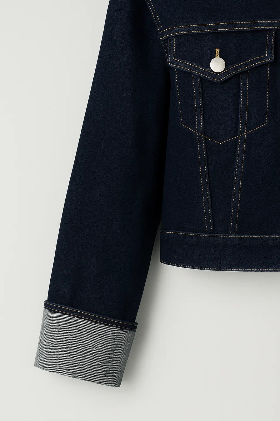 Manteau Court en Jean | Style Moderne et Polyvalent | Confort Quotidien