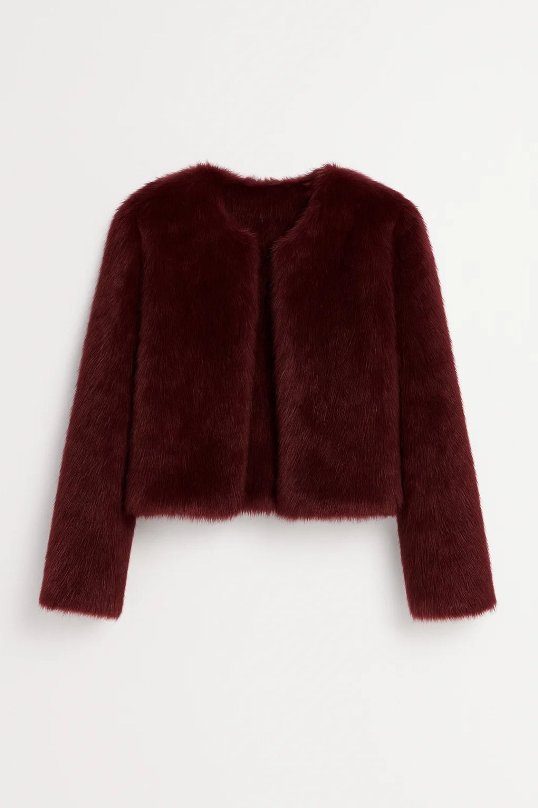 Vestes Hiver | Veste courte en fausse fourrure pour femme | Élégante et douce au toucher