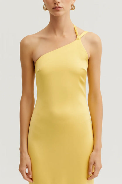 Robe Longue Asymétrique | Fluide et Légère | Occasion Habillée