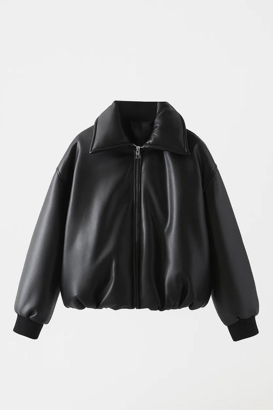 Blouson Court Femme | Veste Décontractée à Fermeture Éclair | Léger et Moderne