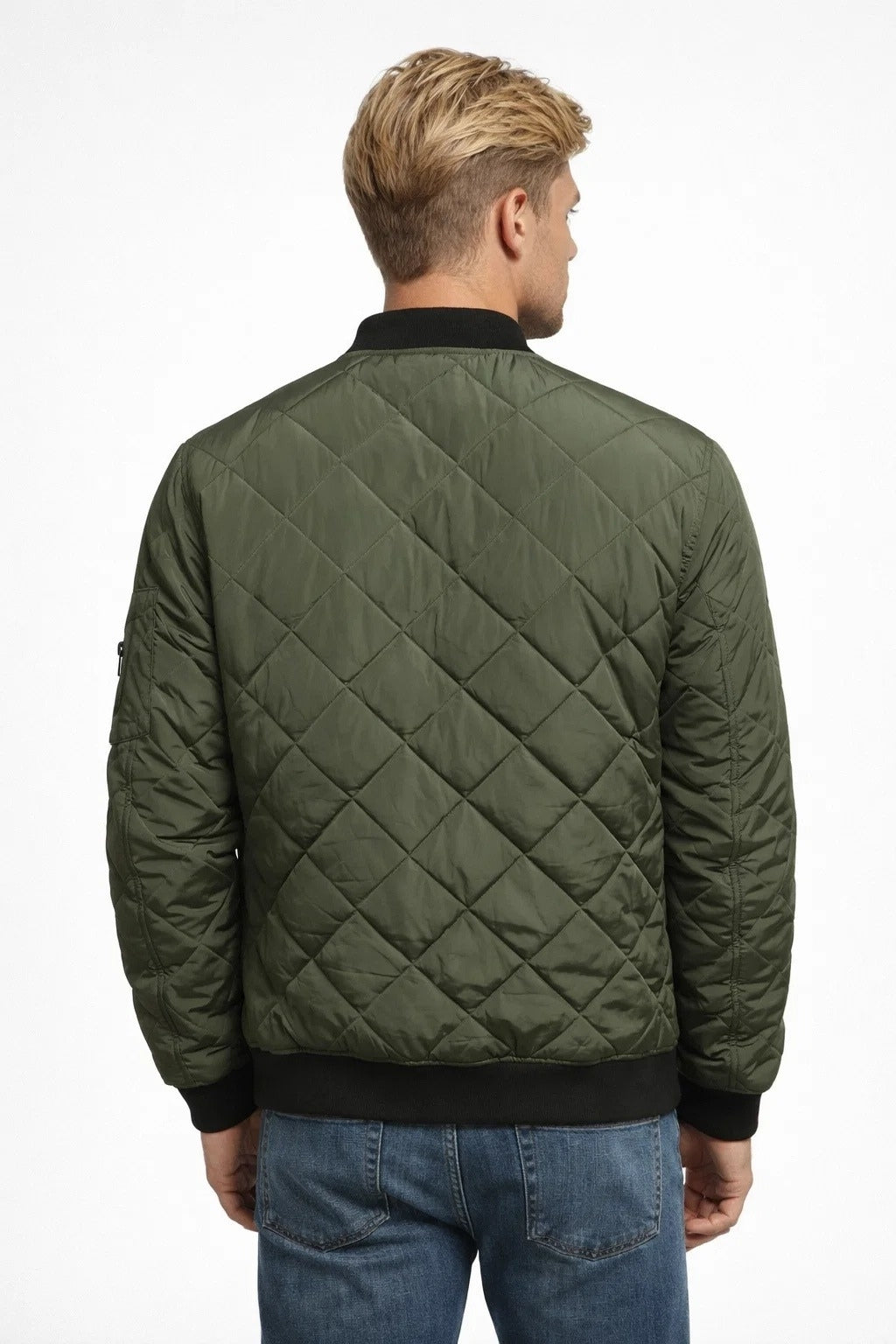 Blouson Homme | streetwear & tendance | matelassage losangé intégral pour Hiver