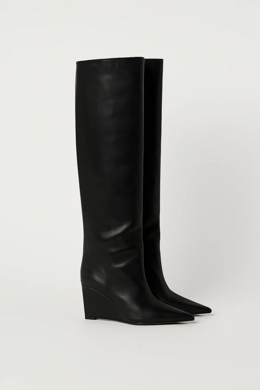 Bottes Femme | talon compensé | silhouette haute élancée pour Hiver