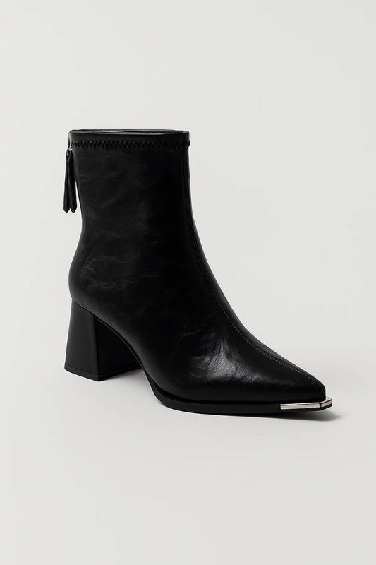 Bottines Femme | silhouette affinée | design pointu moderne pour Hiver