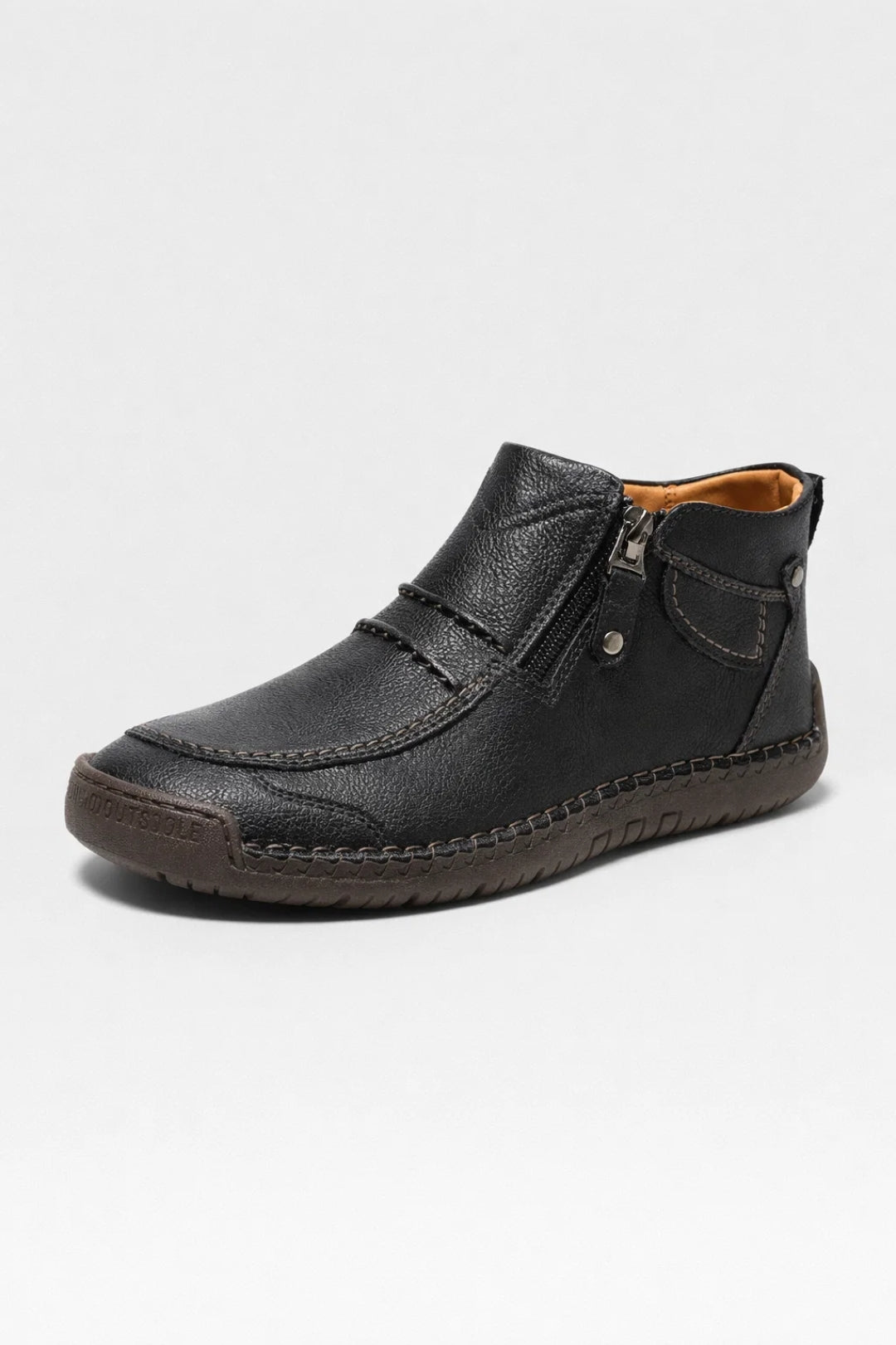 Chaussures Homme - Montantes Zip Latéral Semelle Contrastée | Casual