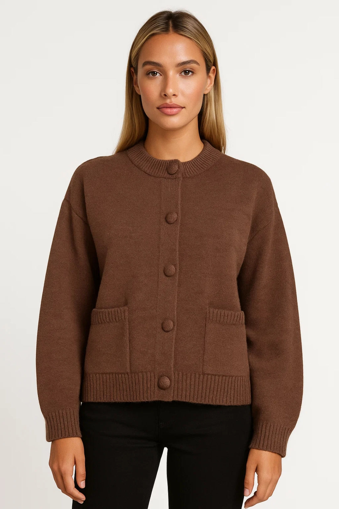 Cardigan Minimaliste | Gilet Femme | Doux et Élégant