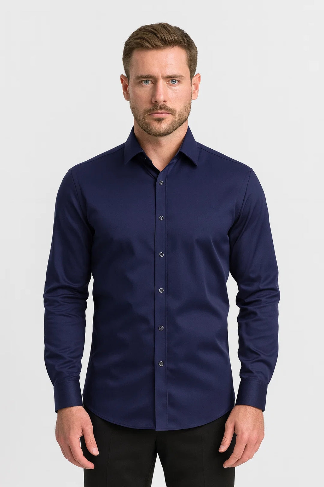 Chemise Homme | coupe ajustée | silhouette élégante pour Mi-Saison
