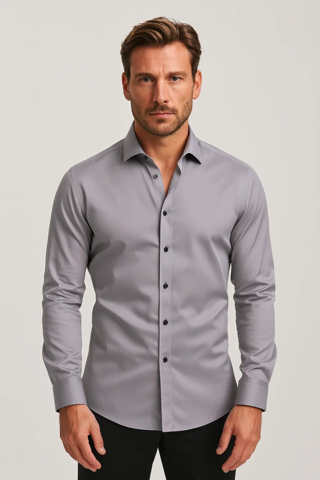 Chemise Homme | coupe ajustée | silhouette élégante pour Mi-Saison
