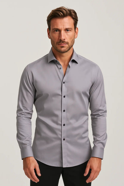 Chemise Homme | coupe ajustée | silhouette élégante pour Mi-Saison