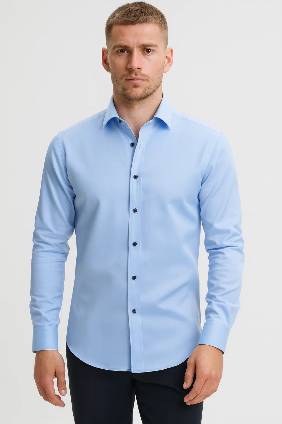 Chemise Homme | coupe ajustée | silhouette élégante pour Mi-Saison