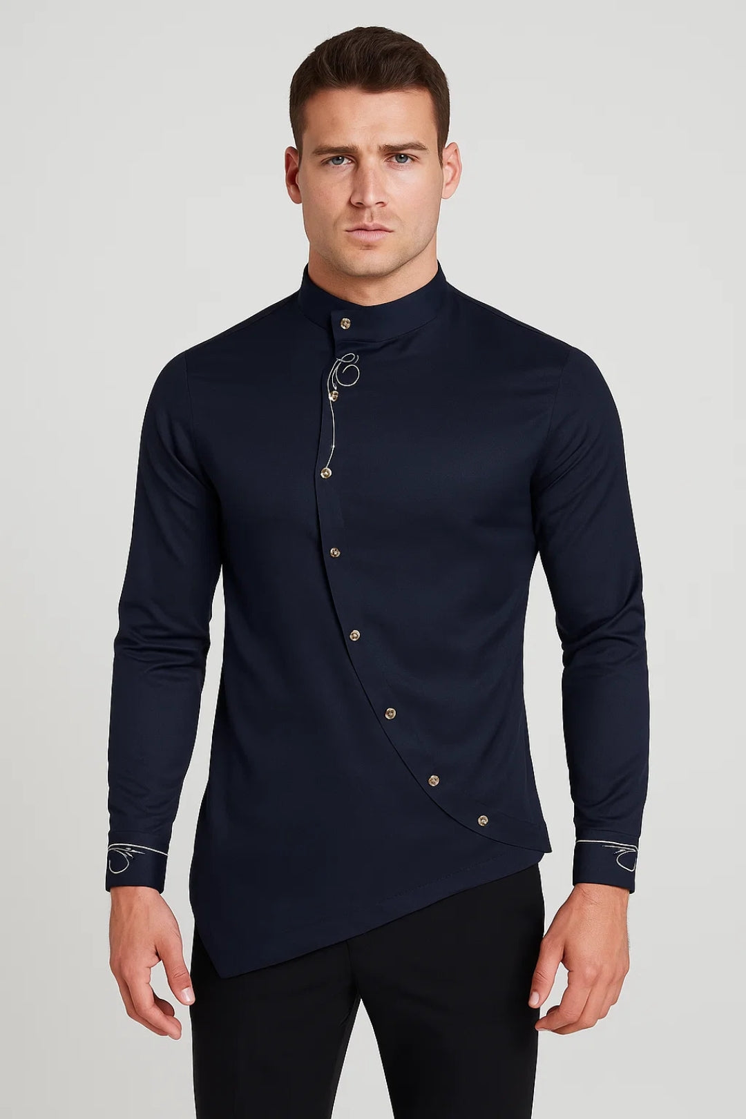 Chemise Homme | croisée | coupe moderne pour Mi-Saison