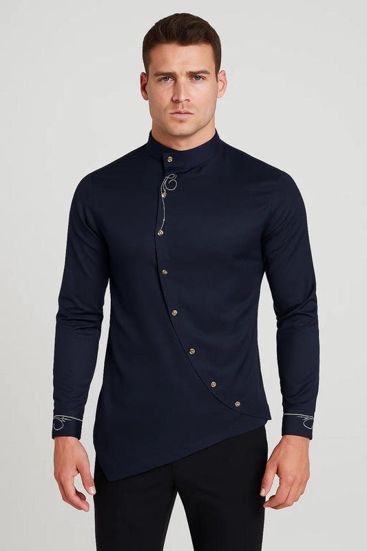 Chemise Homme | croisée | coupe moderne pour Mi-Saison