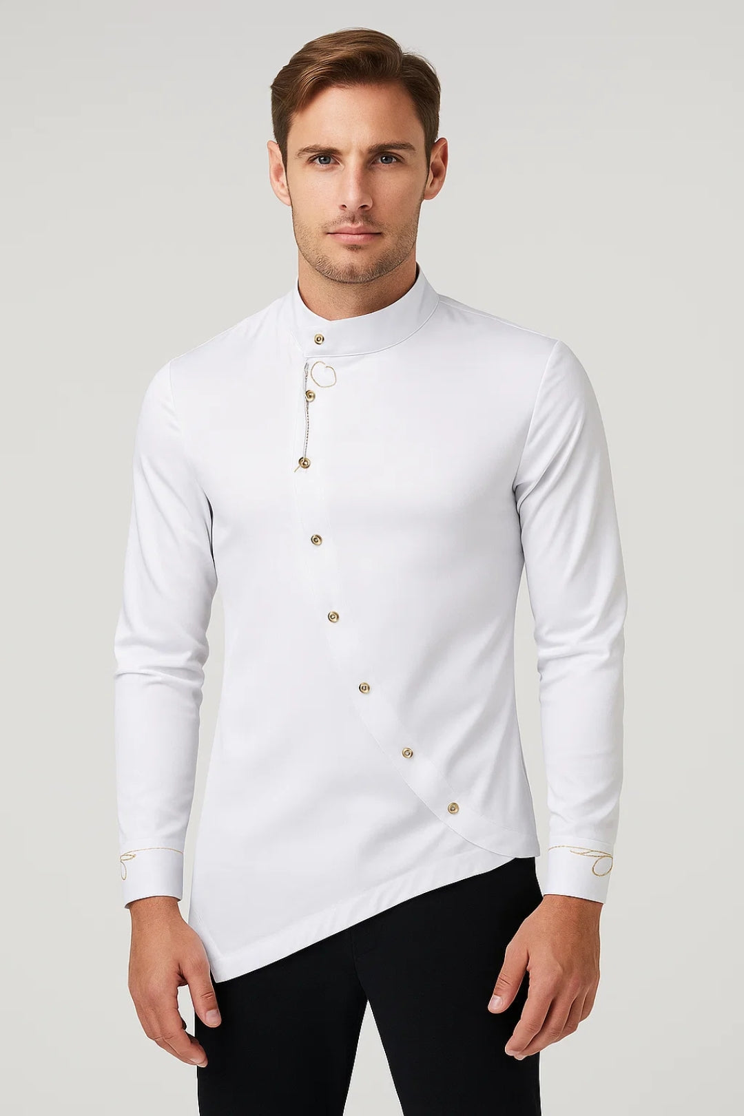 Chemise Homme | croisée | coupe moderne pour Mi-Saison