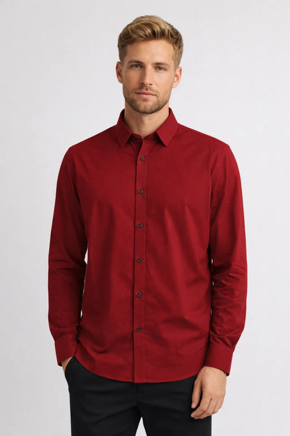 Chemise Homme | tenue élégante & allure moderne | col classique pour Printemps
