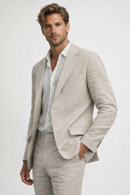 Costume Homme | Mariage Élégant coupe ajustée pour Mi-Saison