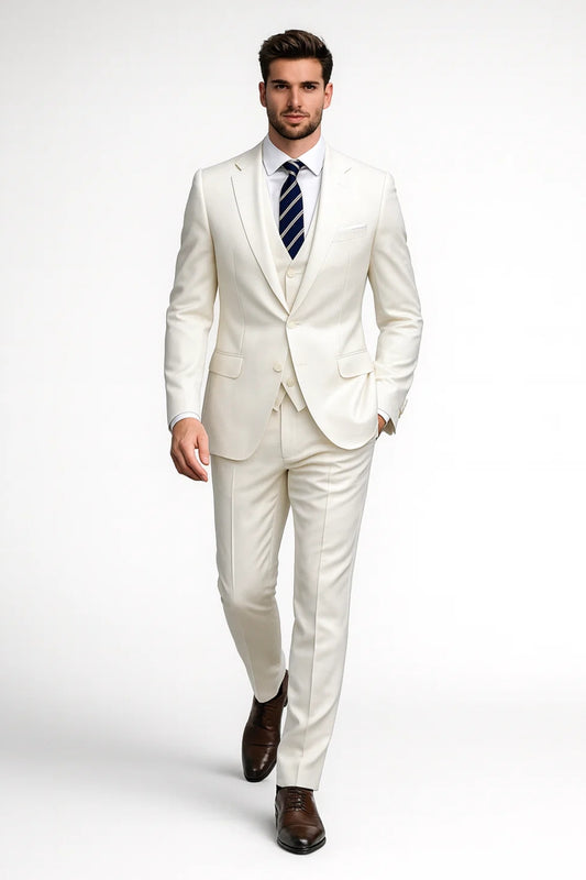 Costume Trois Pièces Homme | Classique | Raffiné pour Mi-Saison