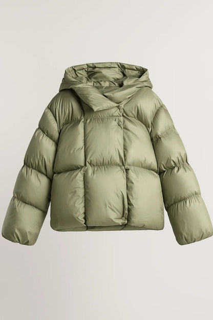 Doudoune Matelassée | Manteau d'hiver court pour femme | Chaud et Confortable