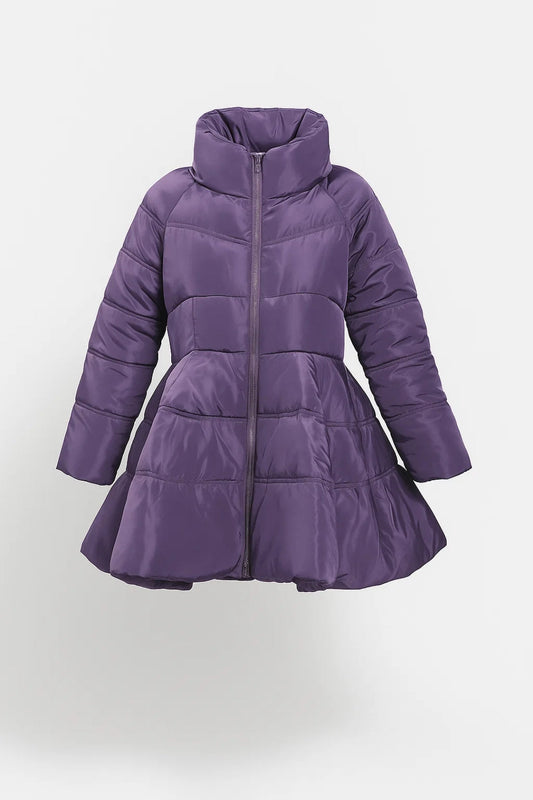 Doudoune cintrée longue | Veste matelassée pour femme | Légère et respirante