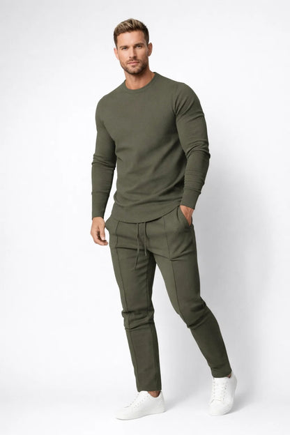 Ensemble Homme | minimal & athleisure | coupe coordonnée épurée pour Automne