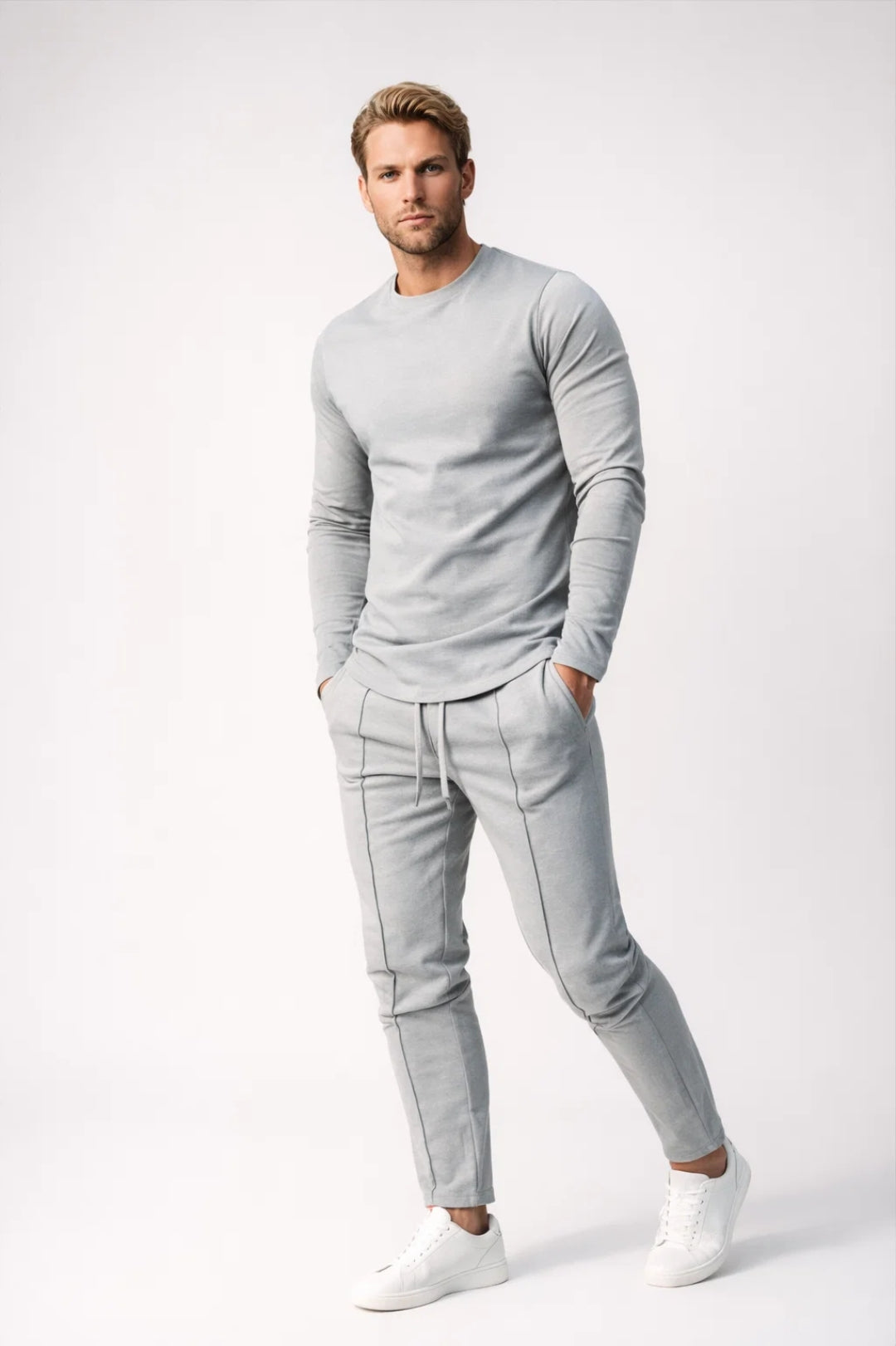 Ensemble Homme | minimal & athleisure | coupe coordonnée épurée pour Automne