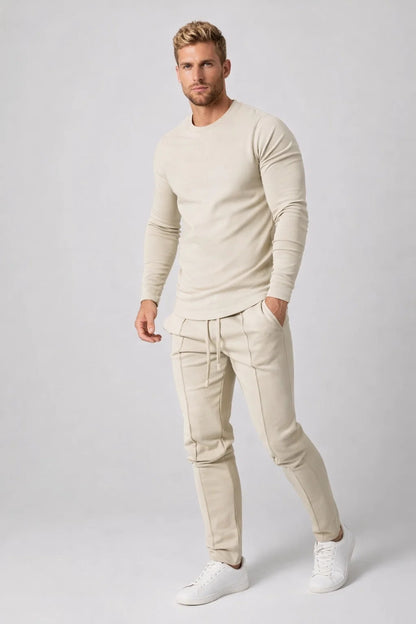 Ensemble Homme | minimal & athleisure | coupe coordonnée épurée pour Automne