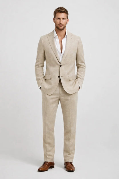 Ensemble Homme | veste masculine & pantalon tailleur | ligne ajustée pour Printemps