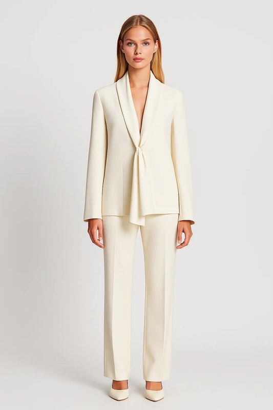 Tailleur Femme | élégant | fermeture nouée pour Printemps