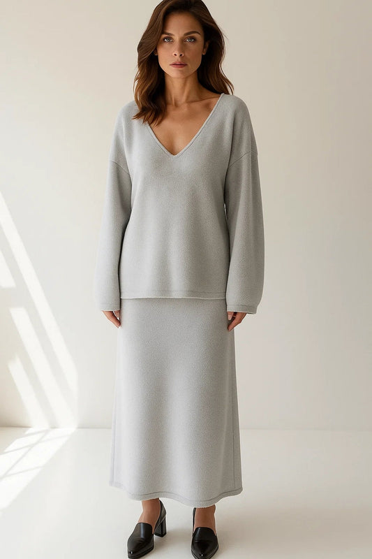 Ensemble Tricoté | Maille Douce | Élégant et Confortable