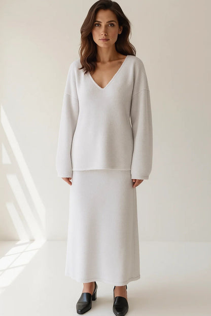 Ensemble Tricoté | Maille Douce | Élégant et Confortable