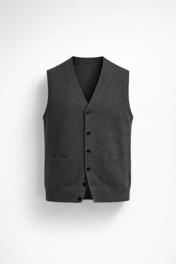 Gilet Homme | Élégant Chic ligne ajustée pour Mi-Saison