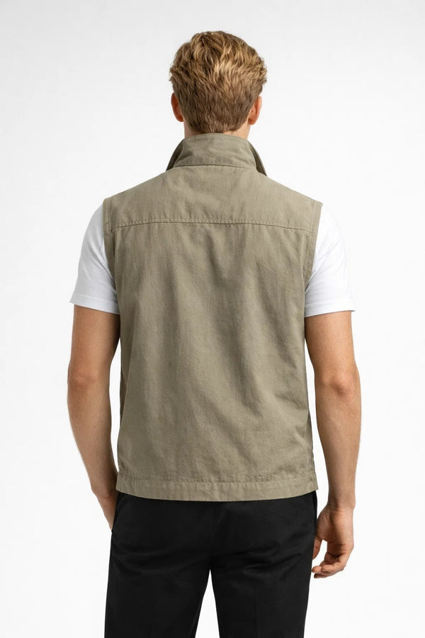 Gilet Homme | léger & respirant poches zippées fonctionnelles pour Été